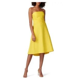 Great Jones Lemon Strapless Dress
